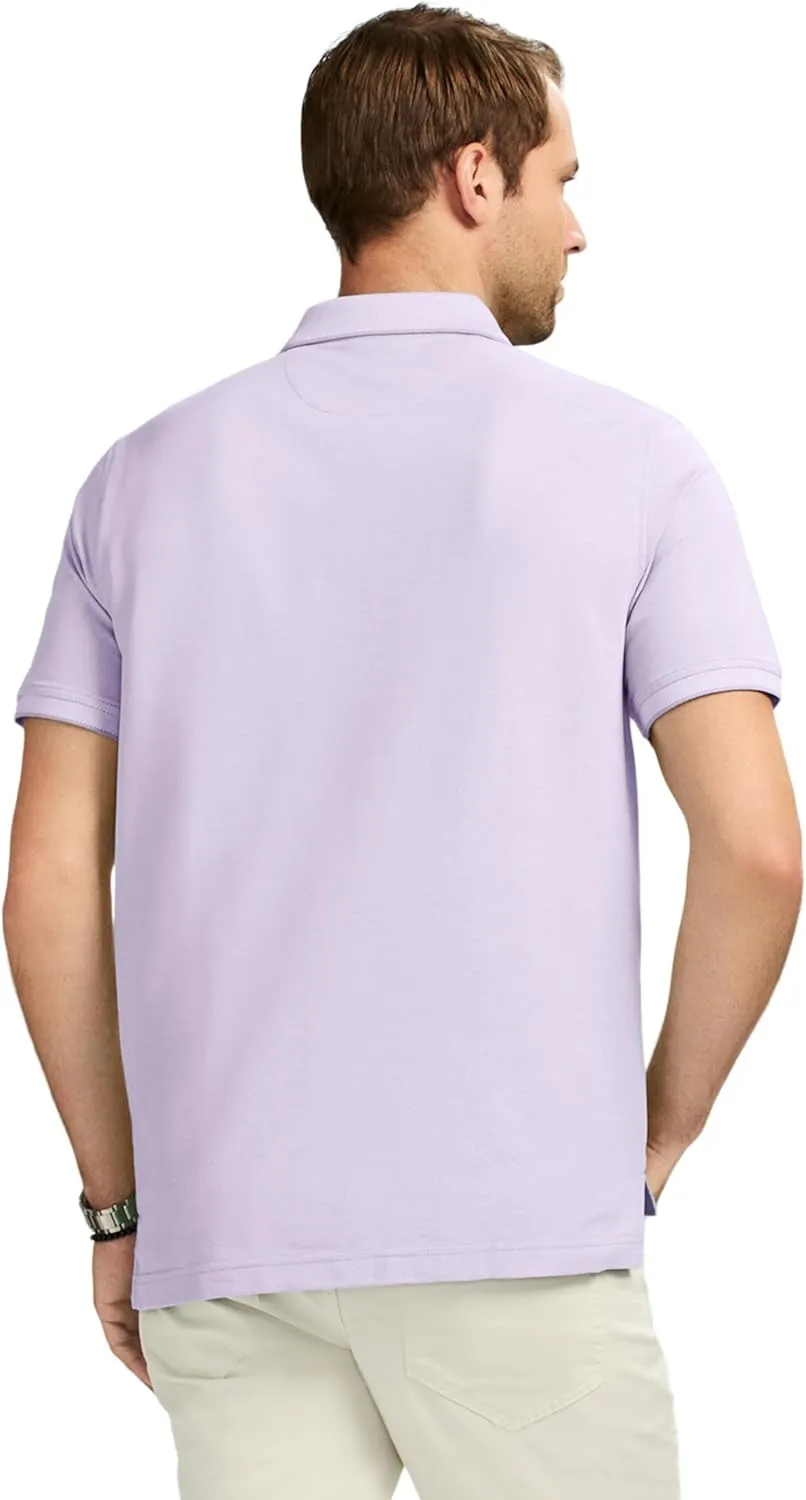IZOD Men's Advantage Performance Short Sleeve Polo Shirt