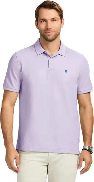 IZOD Men's Advantage Performance Short Sleeve Polo Shirt