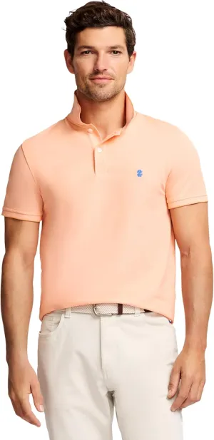 IZOD Men's Advantage Performance Short Sleeve Polo Shirt