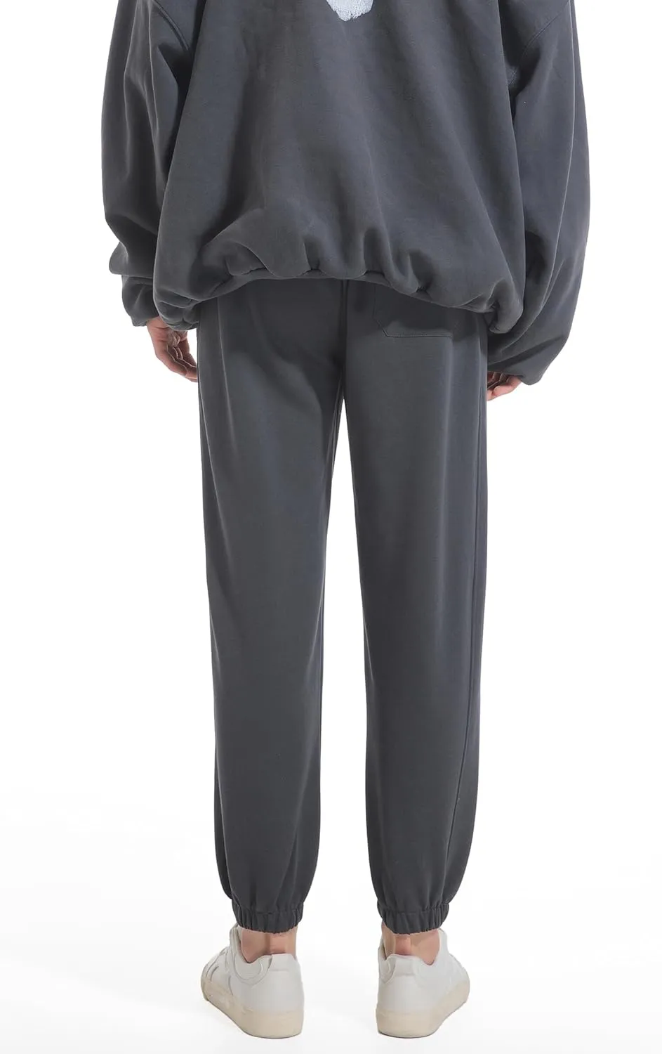 Men's Lightweight Cotton Sweatpants with Pockets Drawstring Joggers Workout Pants for Lounge,Gym,Running
