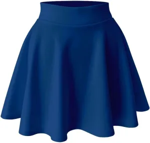 Women's Basic Versatile Stretchy Flared Skater Skirt (S-XL)